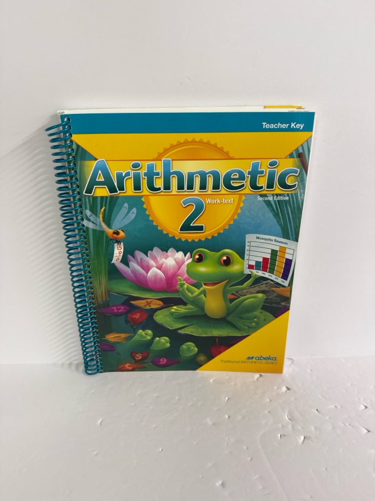 Arithmetic 2 Abeka Teacher Key Pre-Owned 2nd Grade Mathematics Textbooks