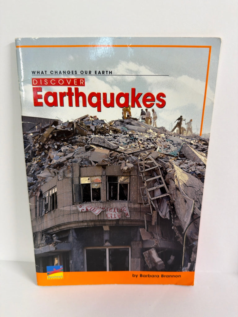 Discover Earthquakes Benchmark Pre-Owned Barbara Brannon Earth/Nature Books