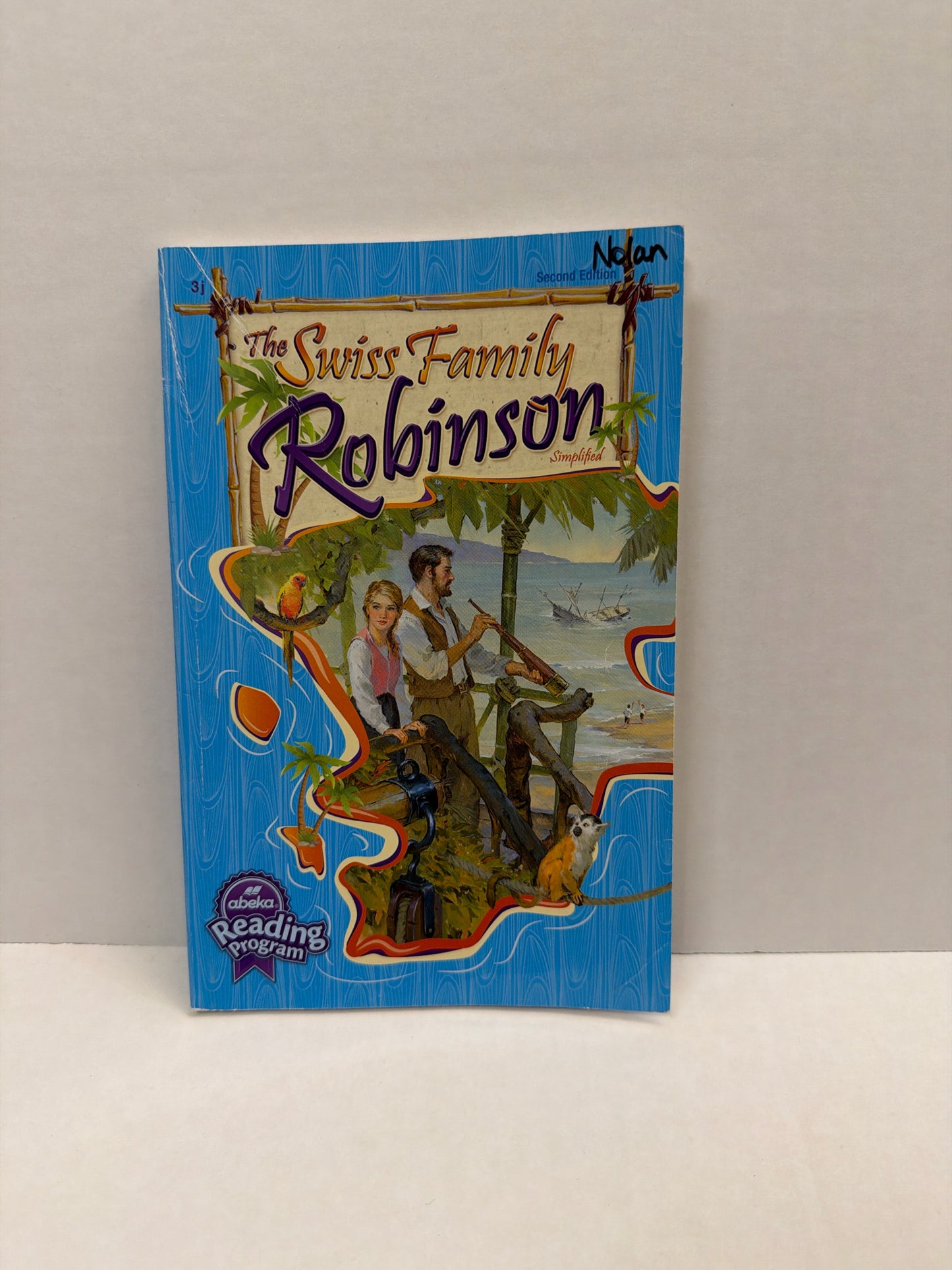 The Swiss Family Robinson Abeka Reader Pre-Owned 3rd Grade Reading Textbooks