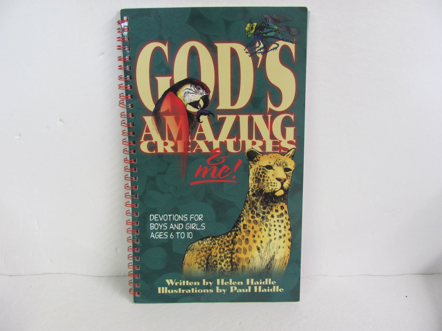 God's Amazing Creatures & Me Master Books Pre-Owned Haidle Bible Books