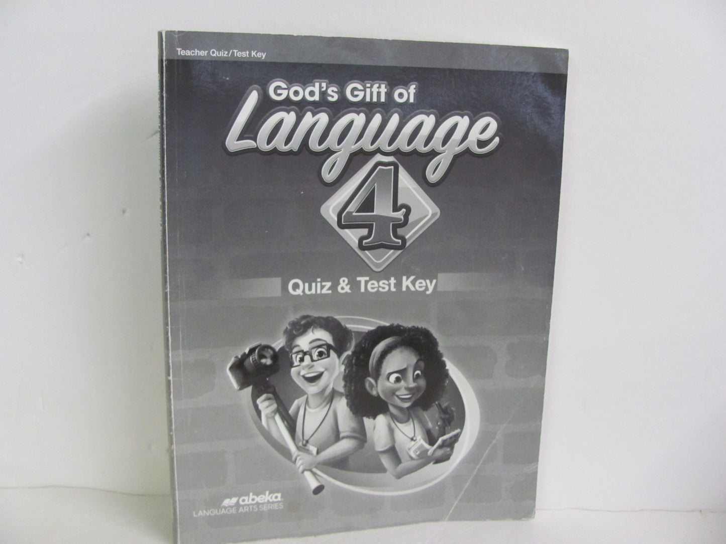 Language 4 Abeka Quiz/Test Key Pre-Owned 4th Grade Language Textbooks