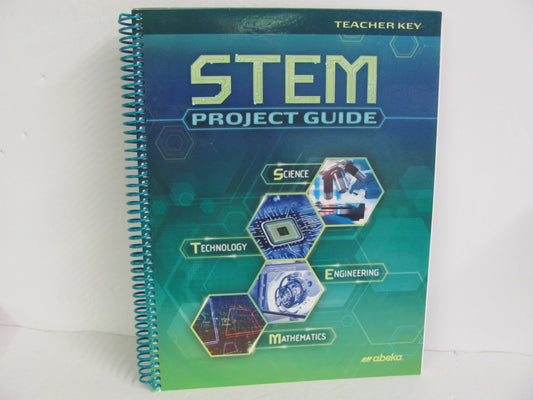 Stem Project Guide Abeka Teacher Key  Pre-Owned 9th Grade Science Textbooks