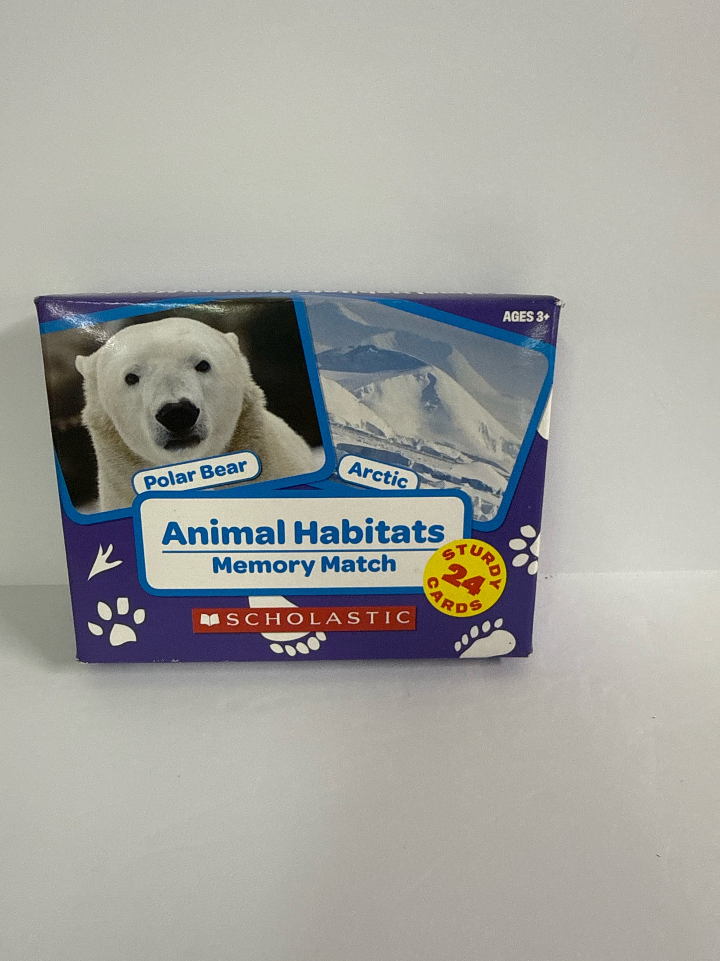 Animal Habitats Scholastic Cards Pre-Owned Elementary Early Learning Books