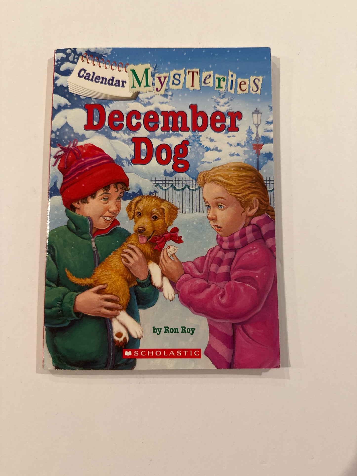December Dog Calendar Mysteries Pre-Owned Ron Roy Fiction Books