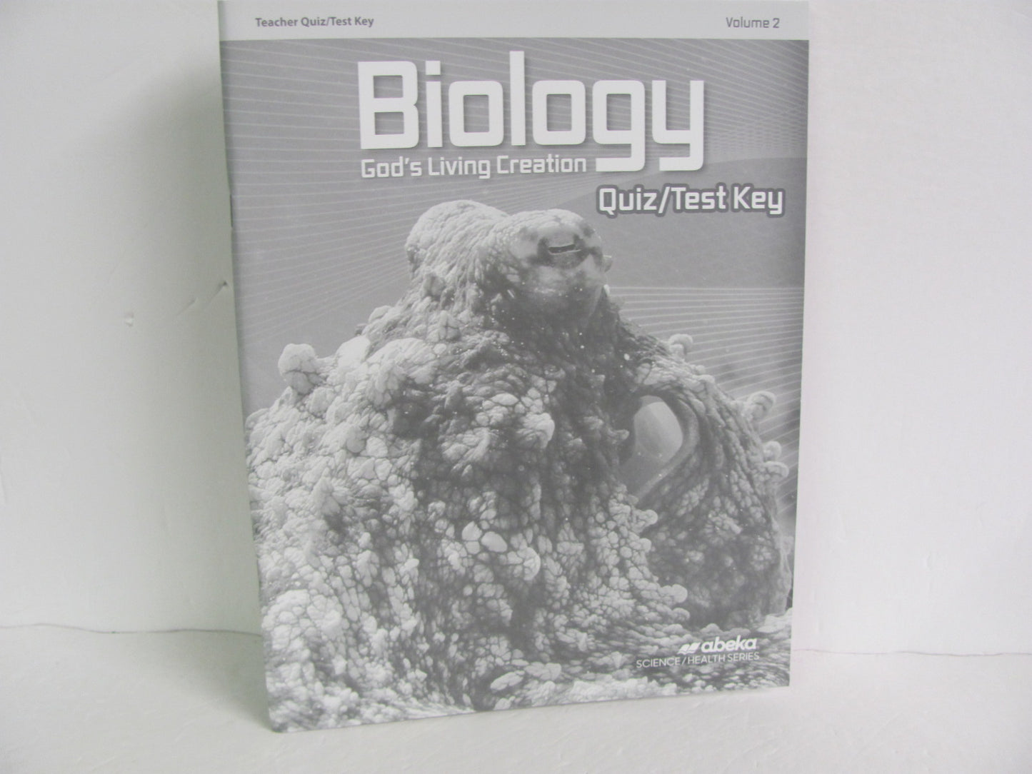 Biology Vol 2 Abeka Quiz/Test Key Pre-Owned 10th Grade Science Textbooks
