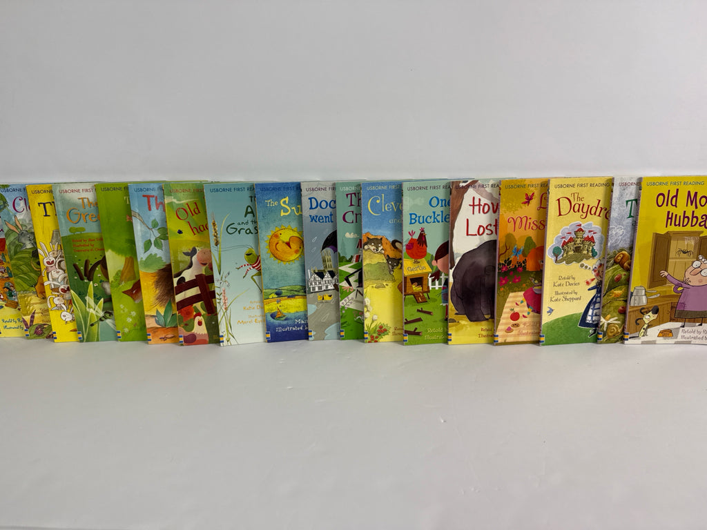 Usborne First Reading Usborne Set Pre-Owned Elementary Reading Textbooks