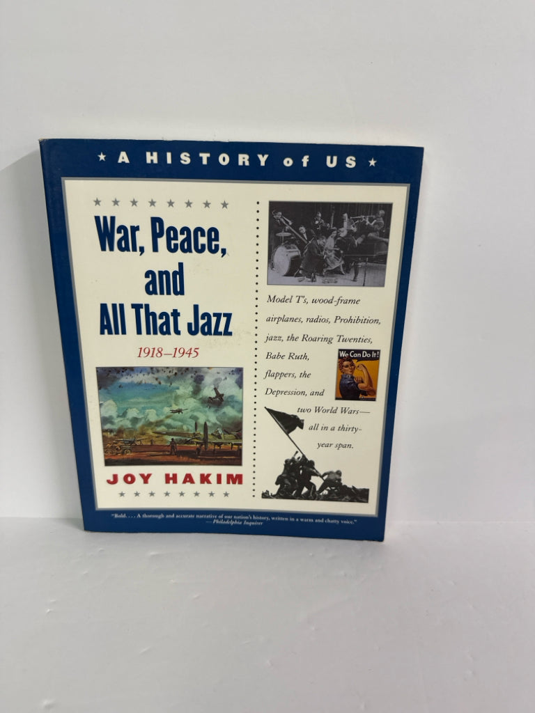 War, Peace, and Oxford University Pre-Owned Joy Hakim American History