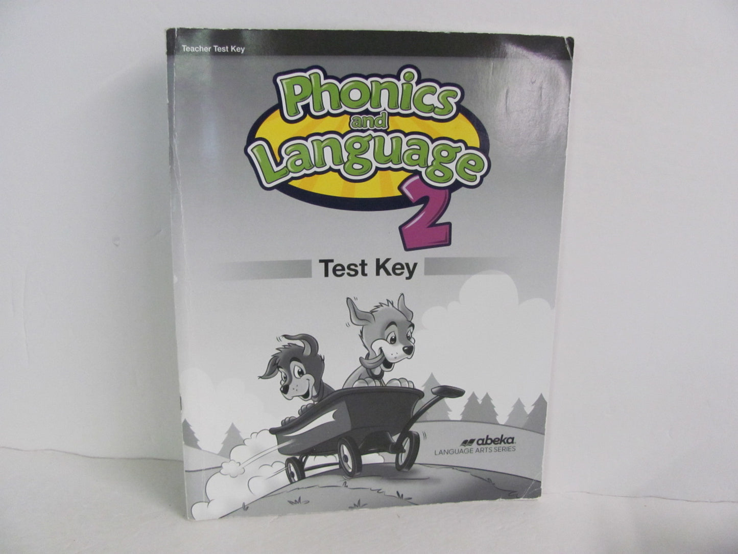 Phonics and Language 2 Abeka Test Key Pre-Owned 2nd Grade Language Textbooks