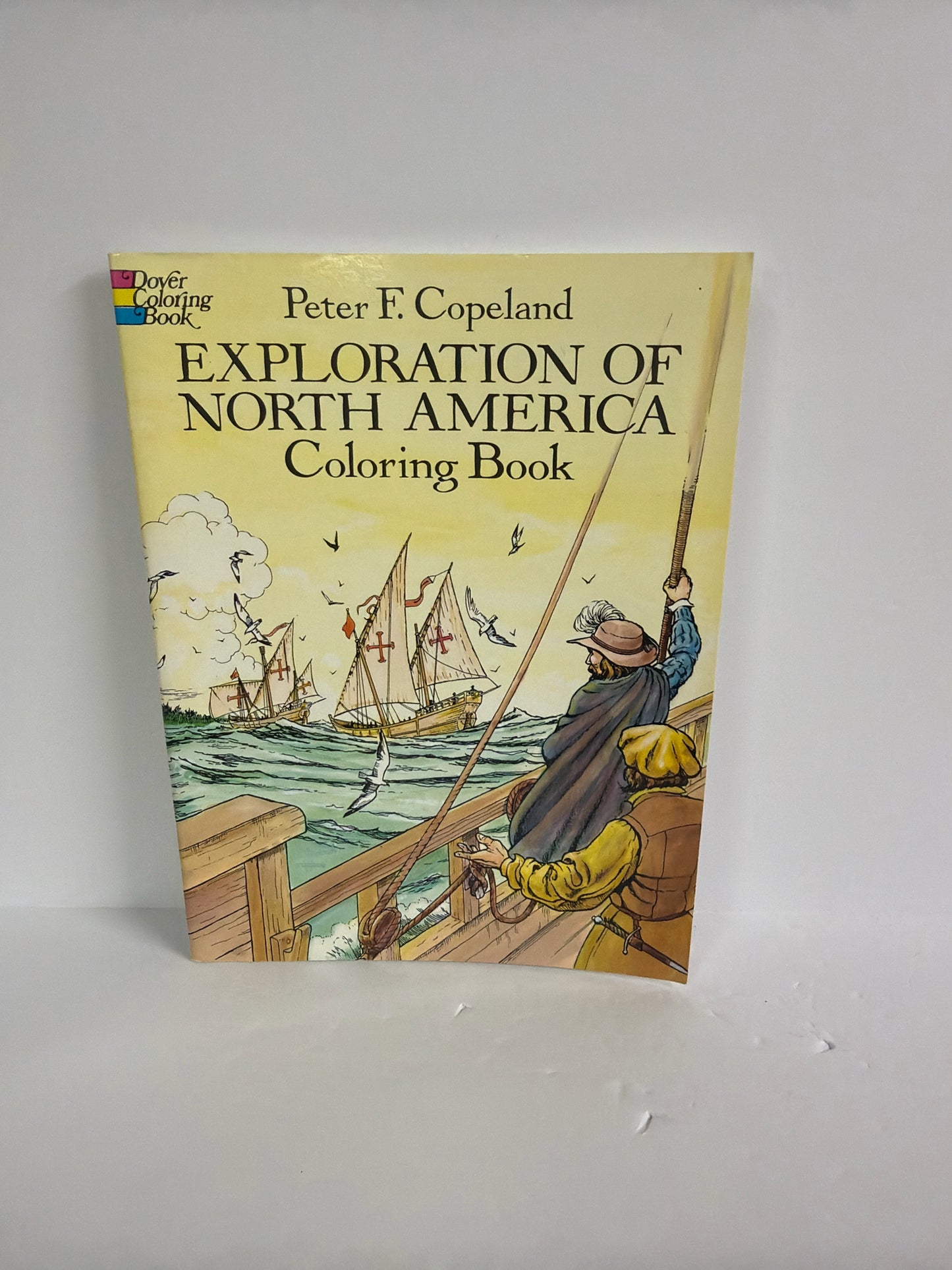 Exploration of North America Dover Coloring Book Pre-Owned Elementary Art Books