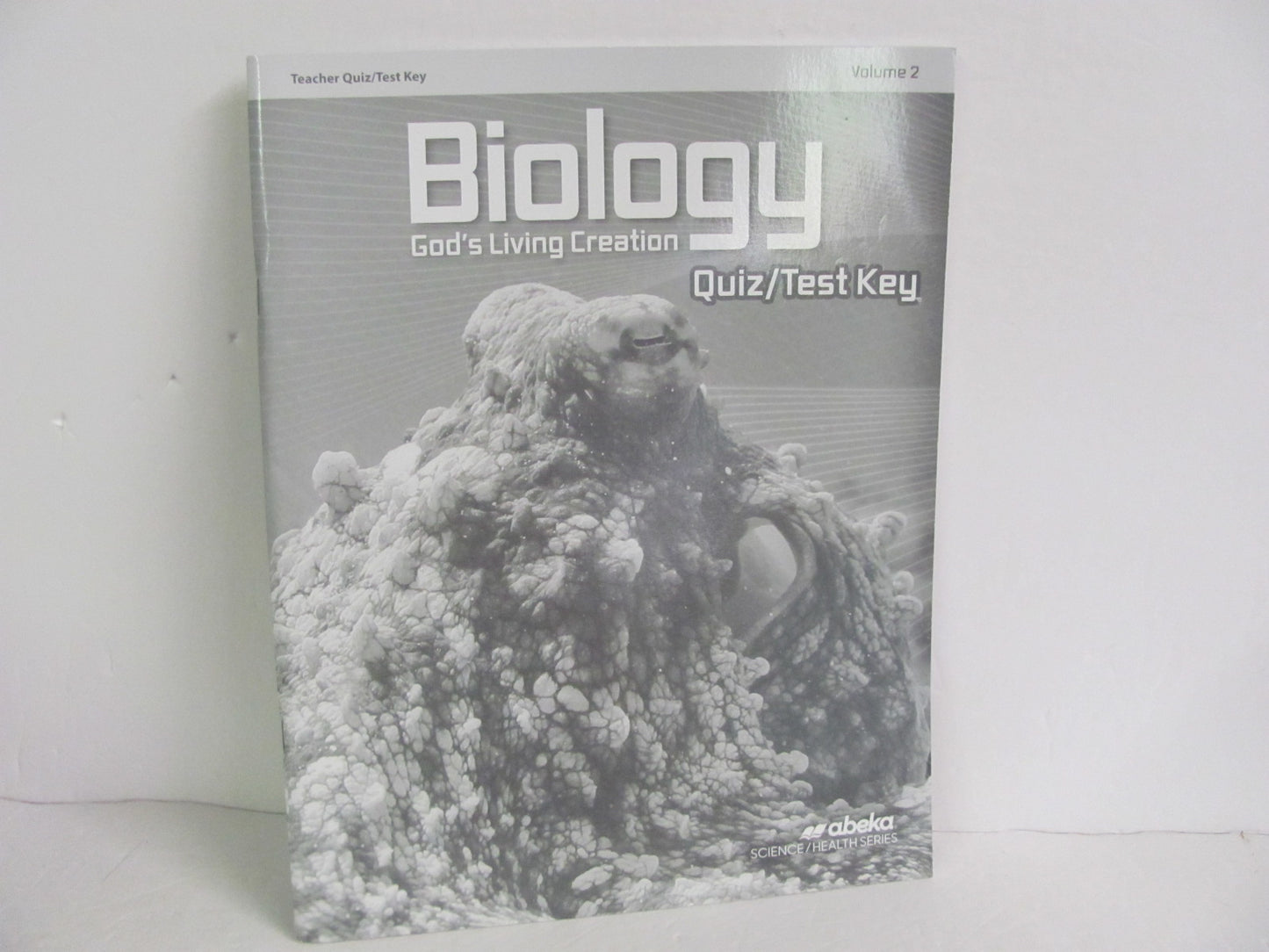 Biology Vol 2 Abeka Quiz/Test Key Pre-Owned 10th Grade Science Textbooks