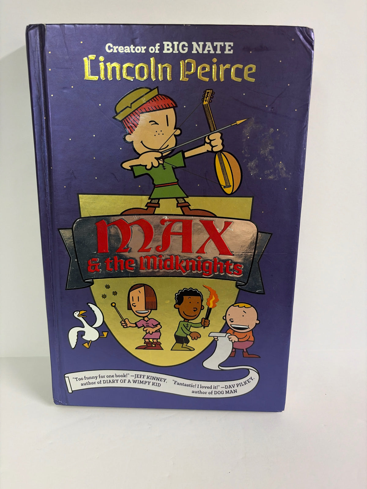 Max & the Midknights Lincoln Peirce Crown Books Juvenile Books