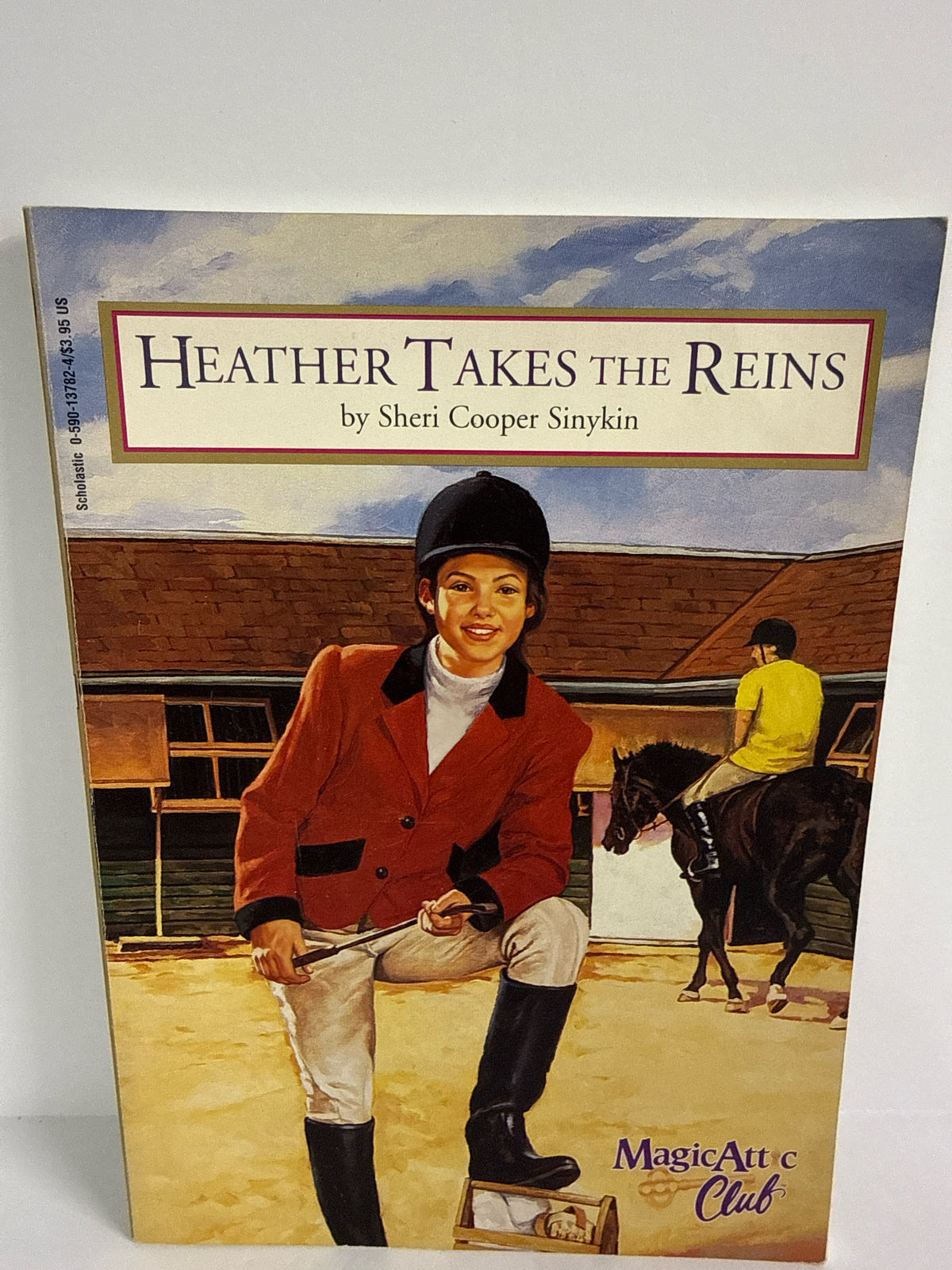 Heather Takes the Reins Sheri Cooper Sinykin Scholastic Juvenile Books