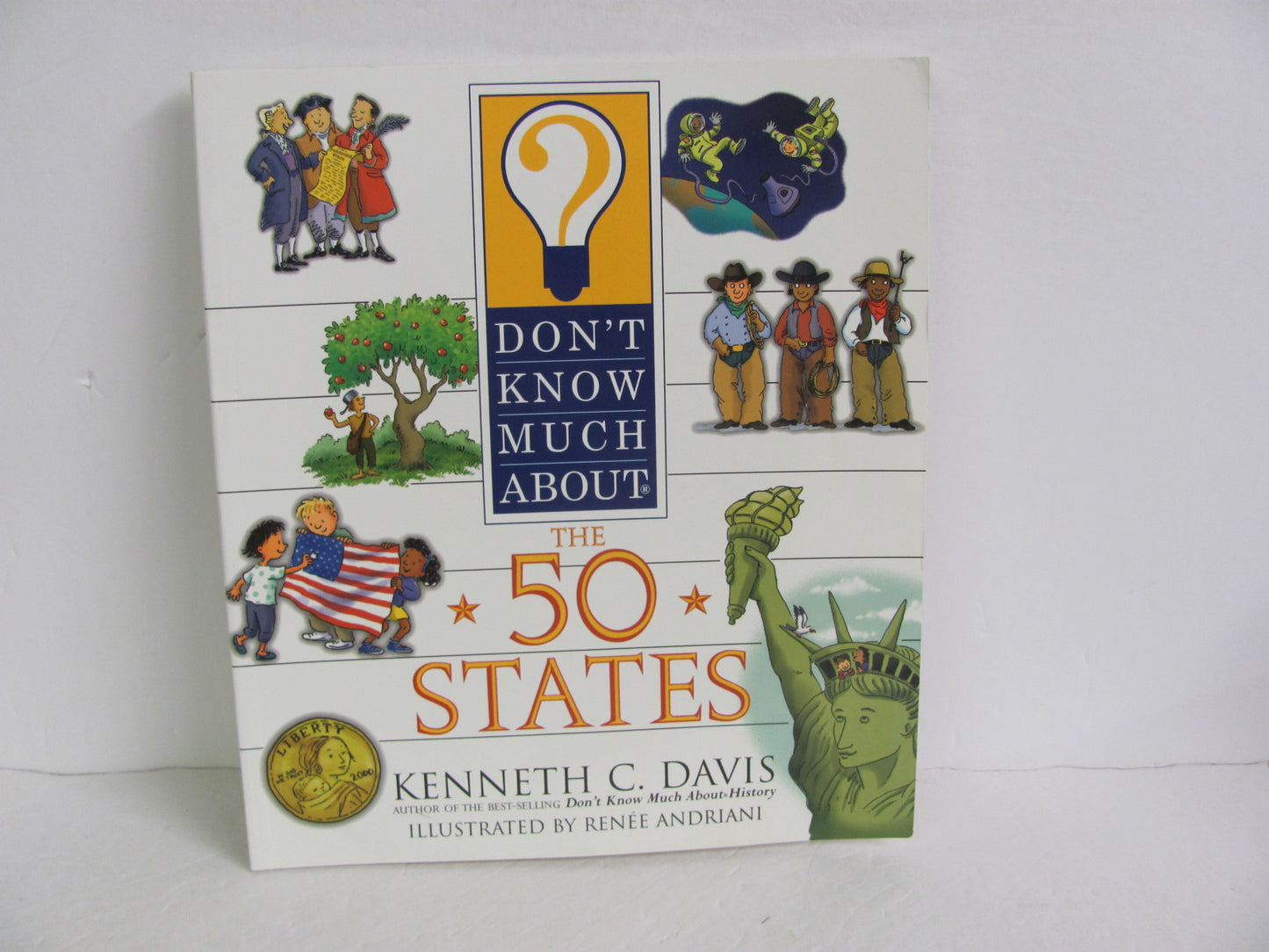 Don't Know Much About The 50 States Haper Trophy Pre-Owned State History Books