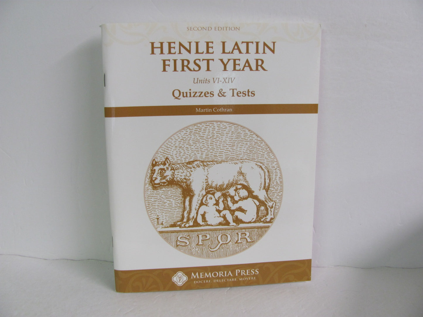 Henle First Year Latin Memoria Press Quizzes/Tests Pre-Owned Latin Books