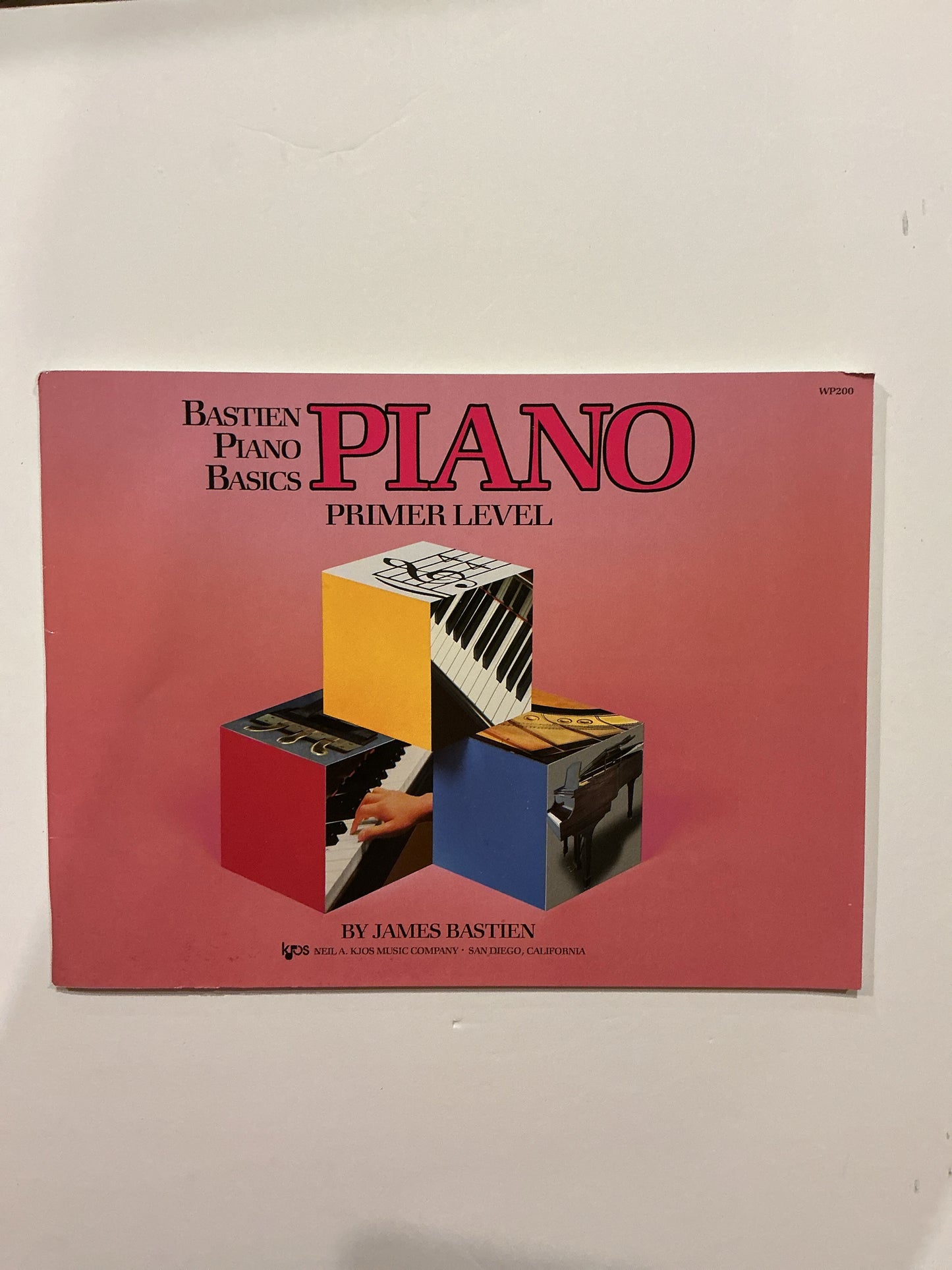 Bastien Piano Basics Kjos Student Book Pre-Owned Music Education Books