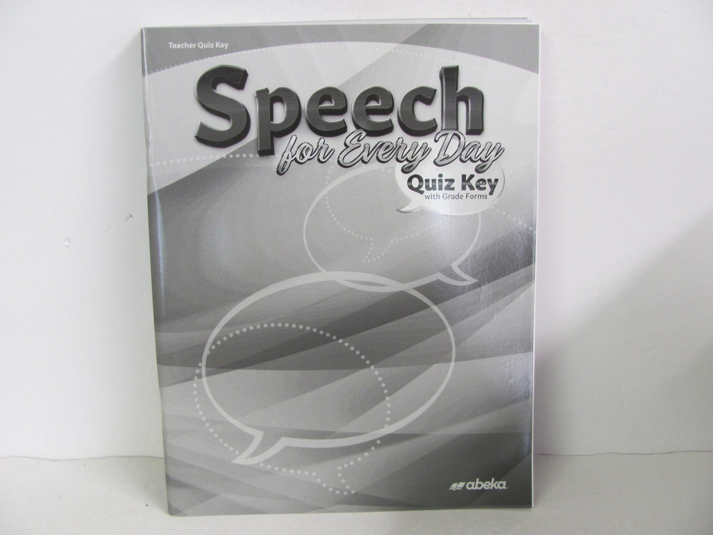 Speech Abeka Quiz Key Pre-Owned High School Electives (Books)