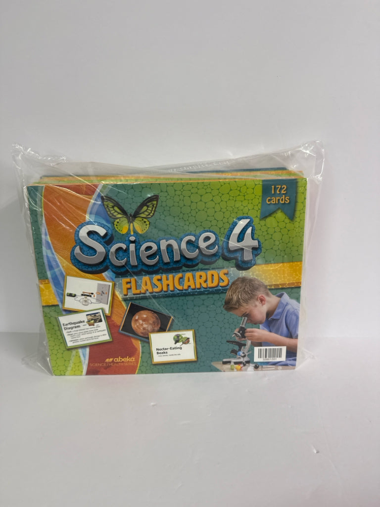 Science 4 Abeka Flashcards Pre-Owned 4th Grade Science Textbooks