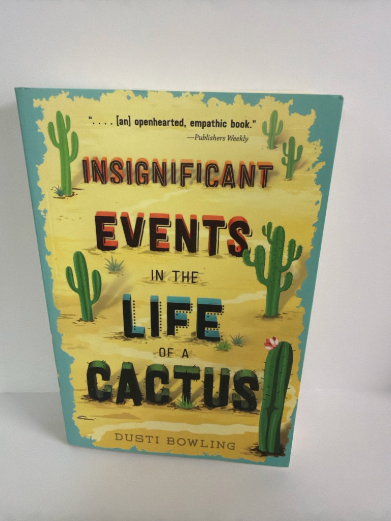 Insignificant Events in the Life of Sterling Pre-Owned Fiction Books