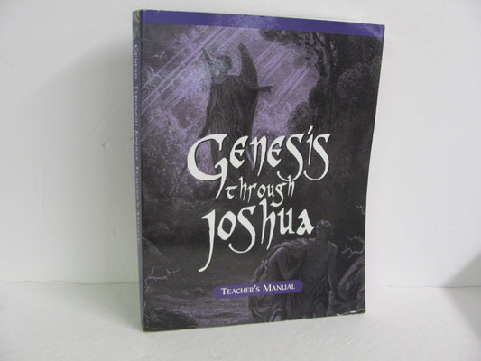 Genesis through Joshua Veritas Press Teacher Edition  Pre-Owned Bible Books