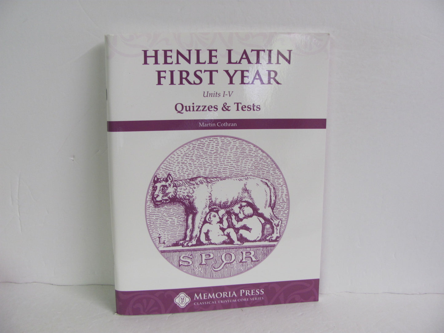Henle Latin First Year Memoria Press Quizzes/Tests Pre-Owned Latin Books