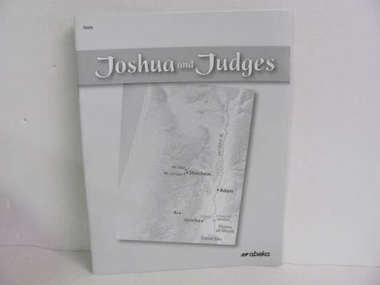 Joshua & Judges Abeka Tests  Pre-Owned 8th Grade Bible Textbooks