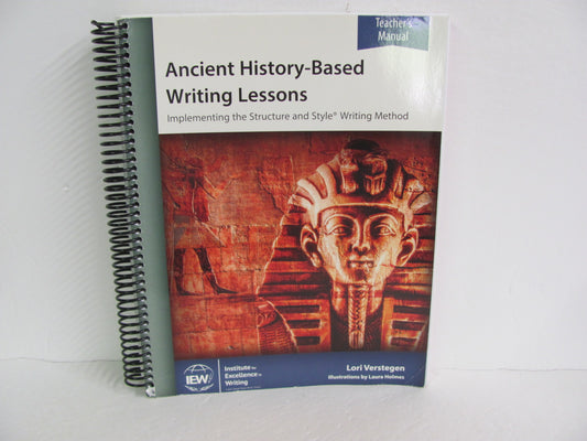 Ancient History Based Writing IEW Verstegen Middle School Creative Writing Books