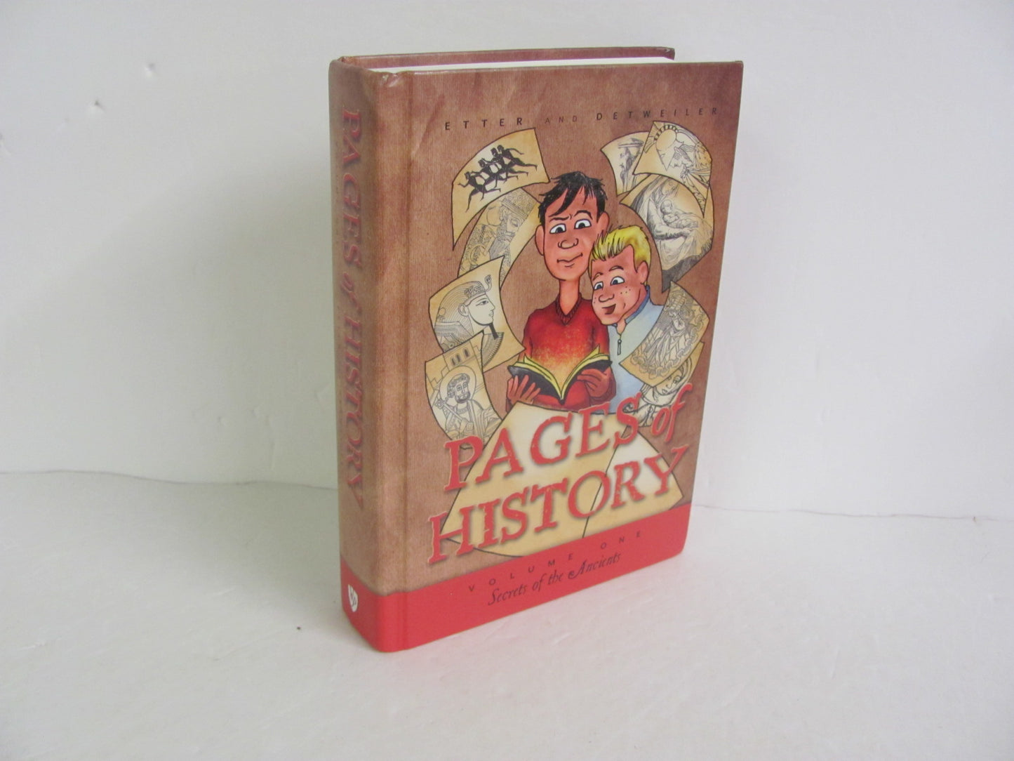 Pages of History Vol 1 Veritas Pre-Owned Detweiler World History Books