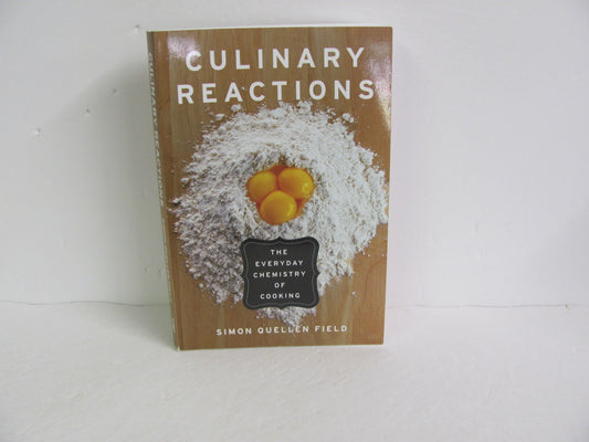 Culinary Reactions Chicago Review Pre-Owned Field High School Science Textbooks