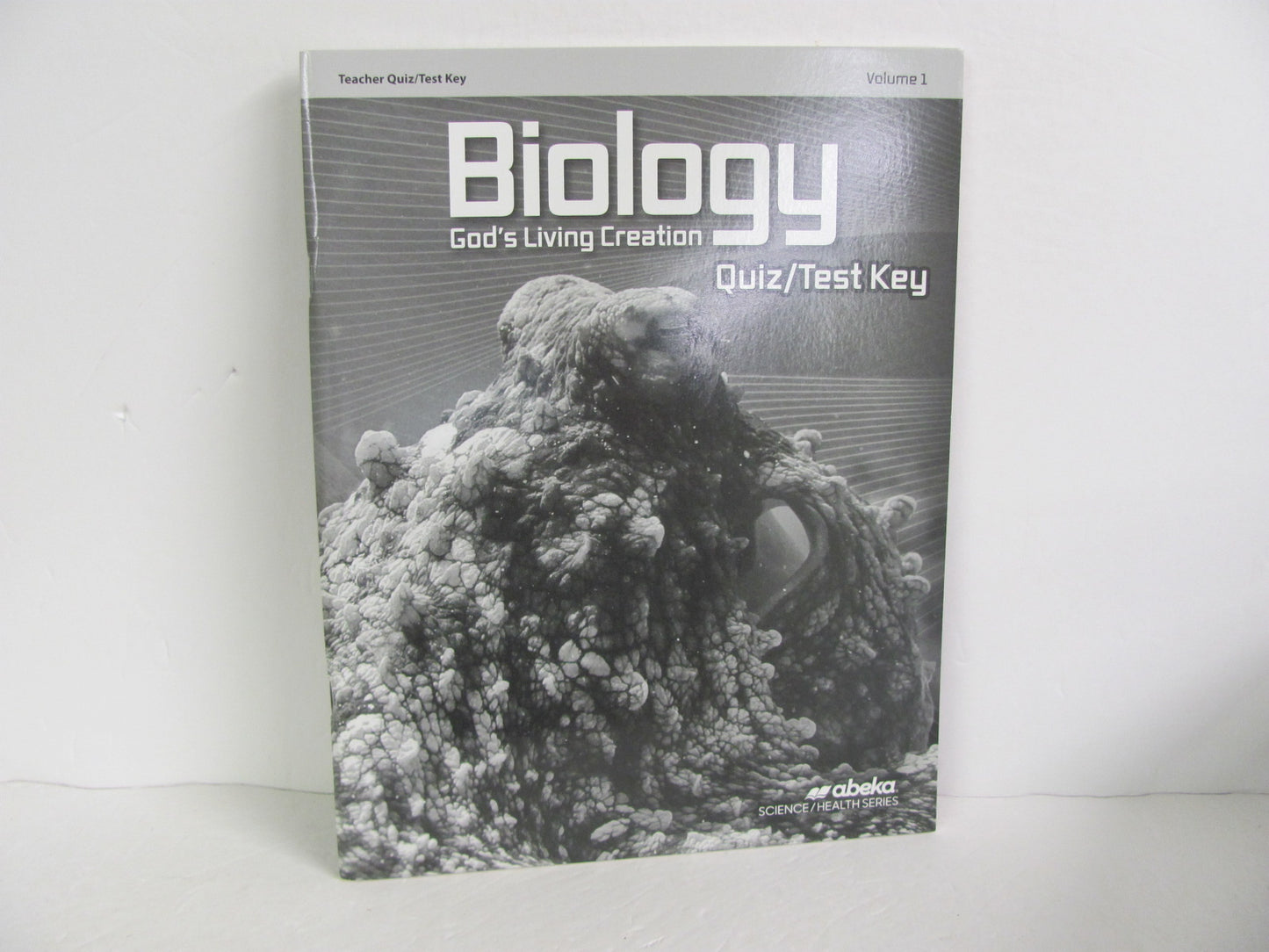 Biology Vol 1 Abeka Quiz/Test Key Pre-Owned 10th Grade Science Textbooks