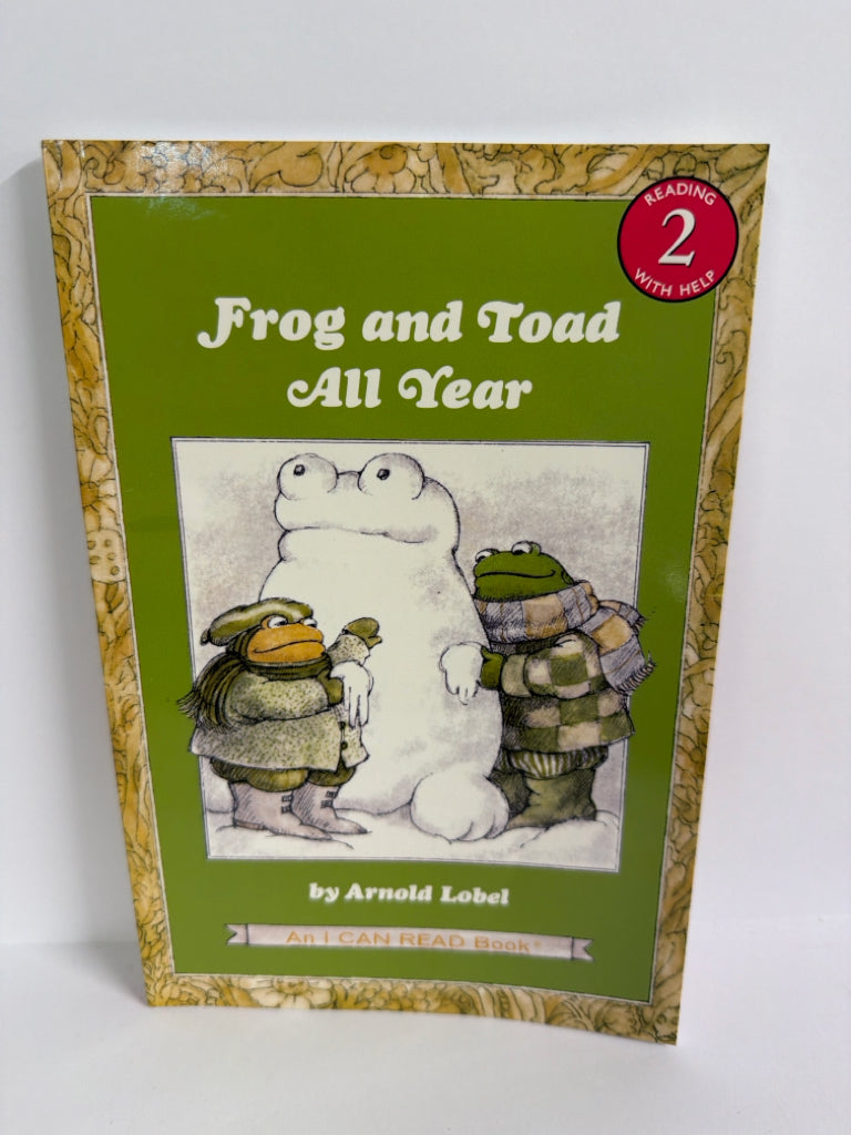 Frog and Toad All Year Arnold Lobel Harper Trophy Phonics Readers