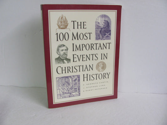 100 Most Important Events Revell Pre-Owned Curtis Elementary World History Books