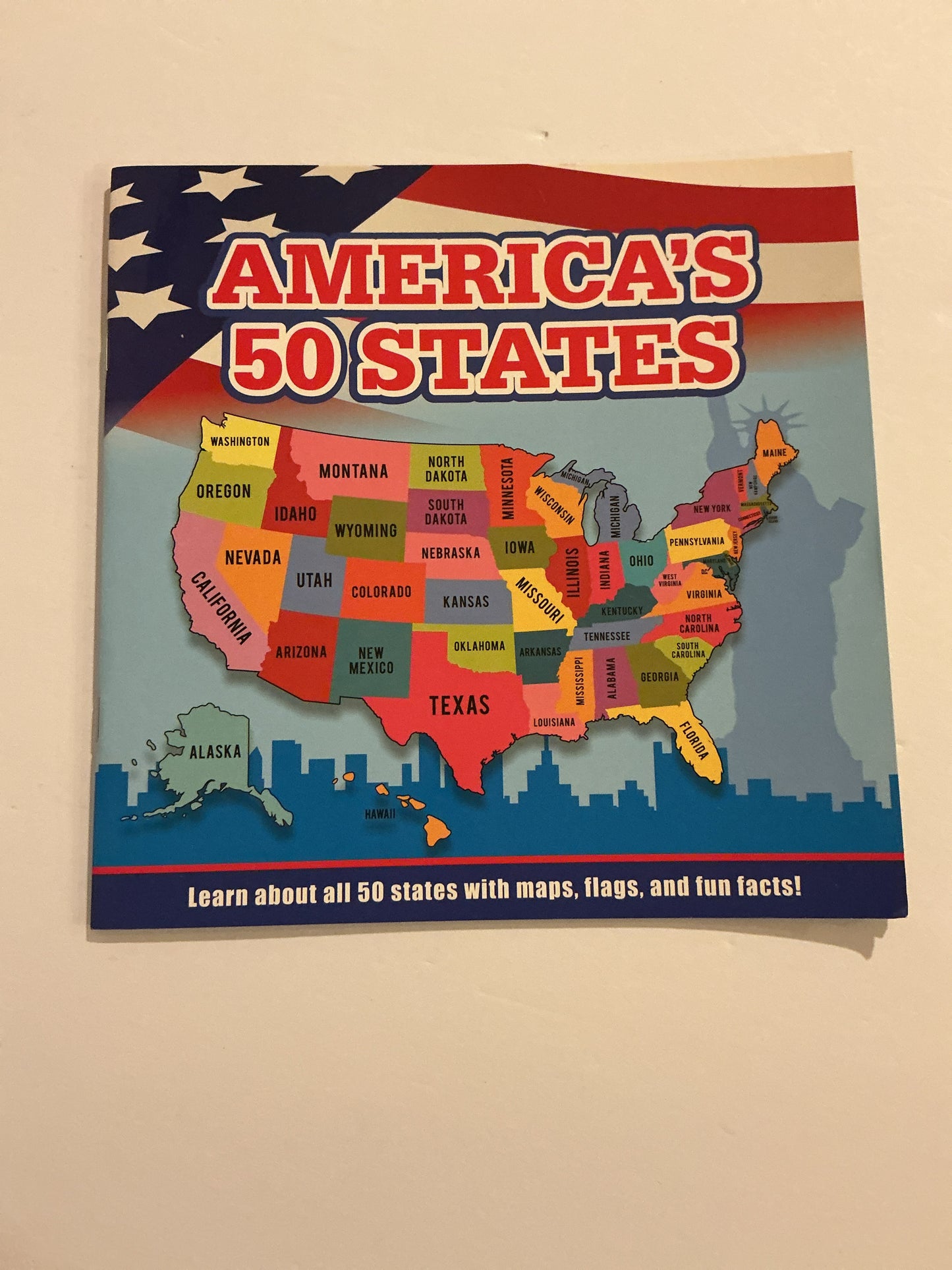 America's 50 States Flying Frog Pre-Owned Elementary State History Books