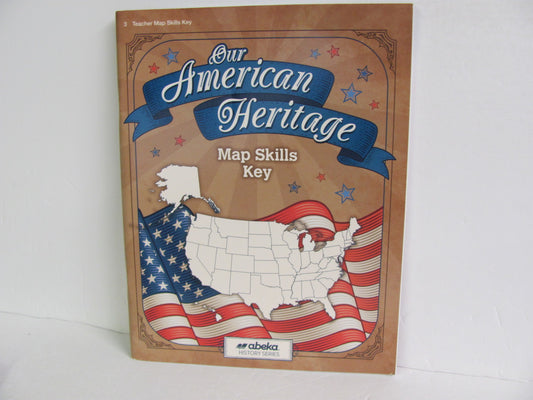 Our American Heritage Abeka Map Key Pre-Owned 3rd Grade History Textbooks