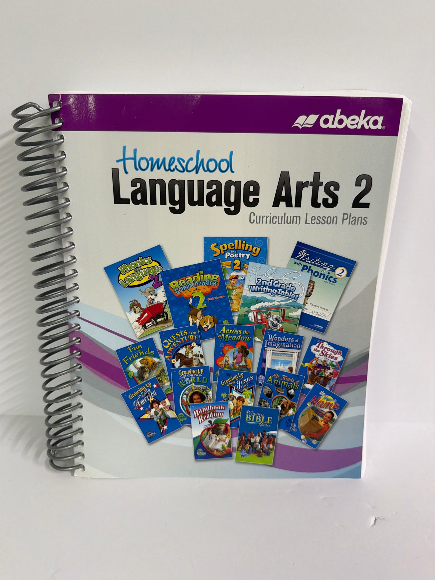 Language Arts 2 Abeka Curriculum/Lesson Plan Pre-Owned Language Textbooks