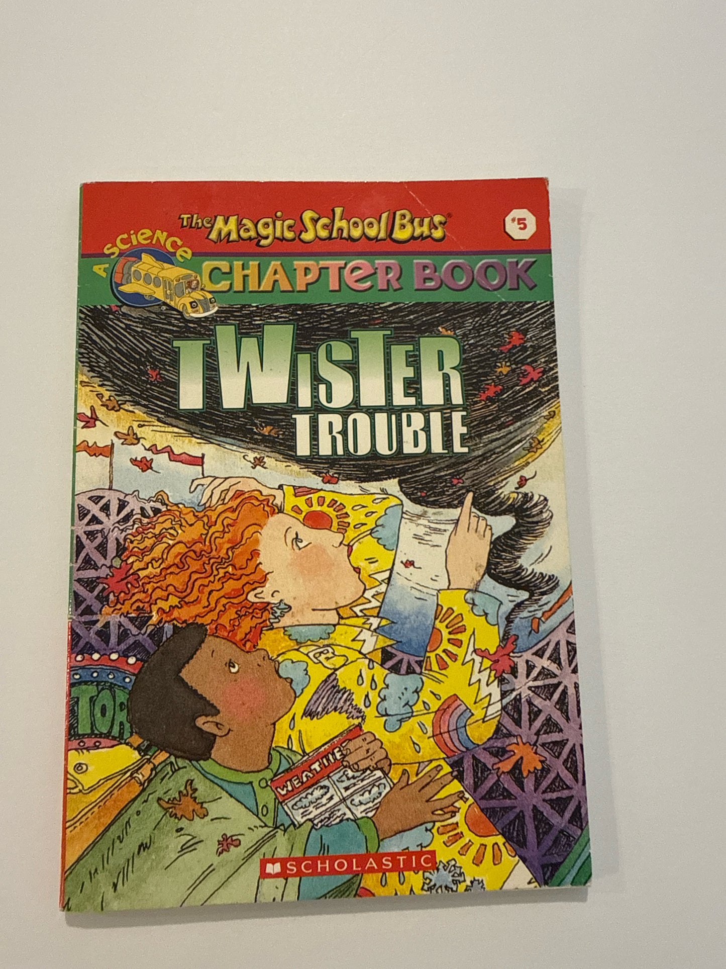 Twister Trouble Scholastic Pre-Owned Elementary The Magic School Bus