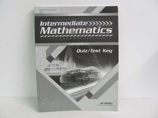 Intermediate Mathematics Abeka Quiz/Test Key  Pre-Owned Mathematics Textbooks