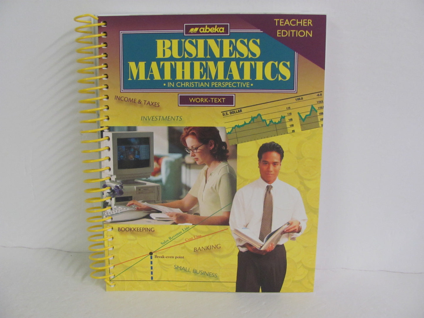 Business Mathematics Abeka Teacher Edition Pre-Owned Math Help Books