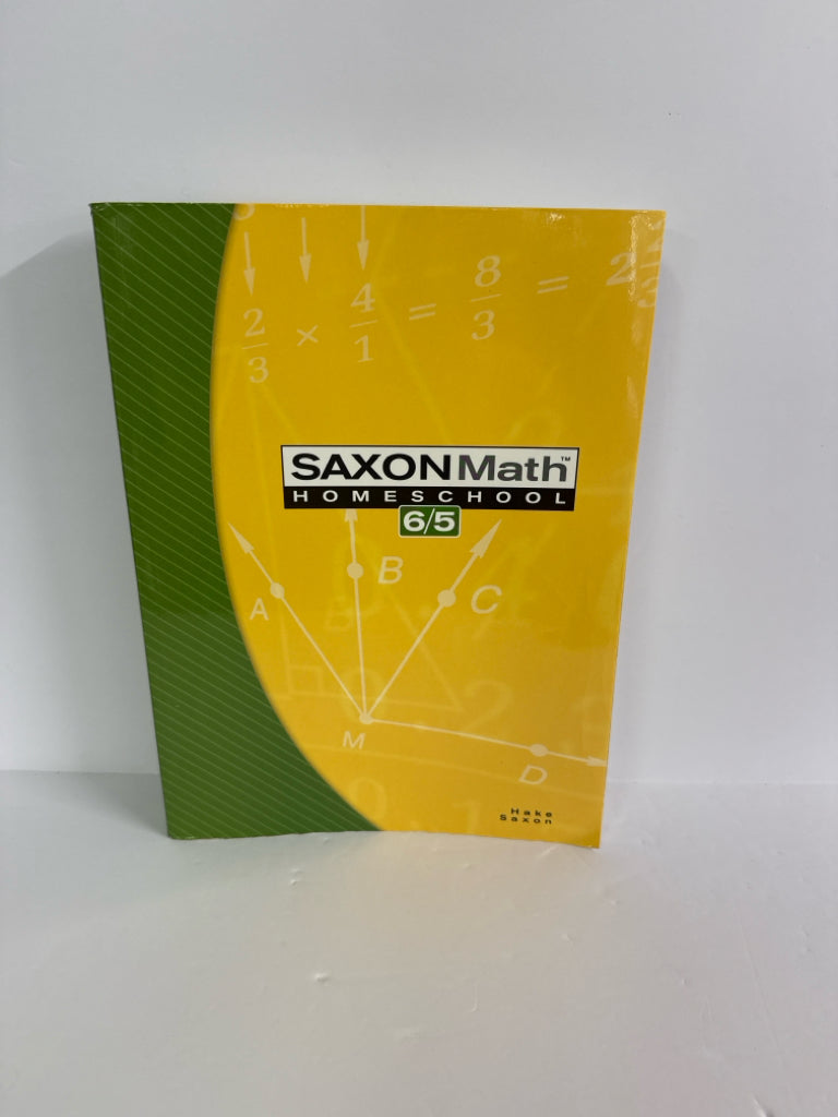 Math 65 Saxon Student Book Pre-Owned Hake 5th Grade Mathematics Textbooks