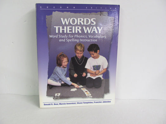 Words Their Way Prentice Hall Pre-Owned Bear Elementary Language Textbooks
