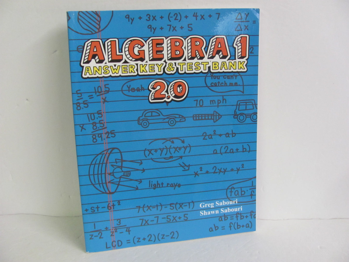 Algebra 1 - 2.0 Teaching Textbook Answer Key Pre-Owned Mathematics Textbooks