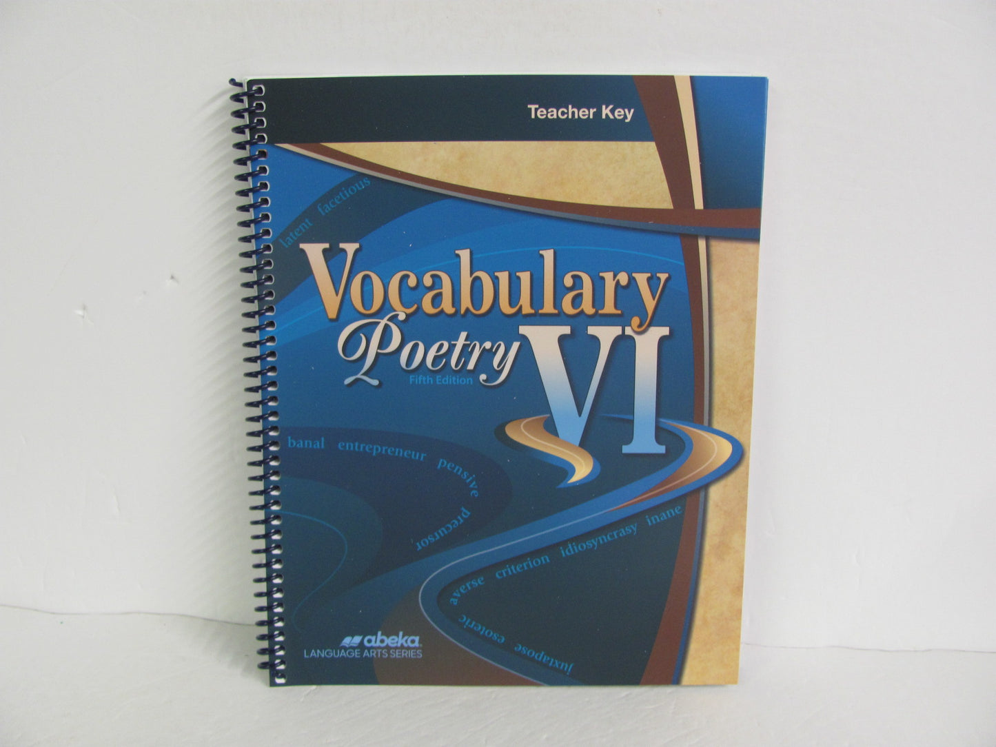 Vocabulary Poetry VI Abeka Teacher Key Pre-Owned Spelling/Vocabulary Books