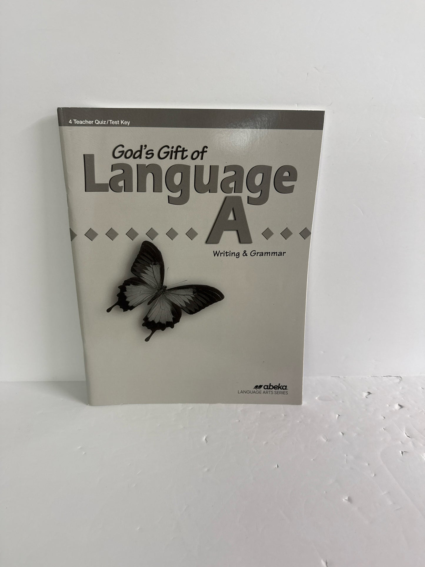 God's Gift of Language A Abeka Quiz/Test Key Pre-Owned Language Textbooks