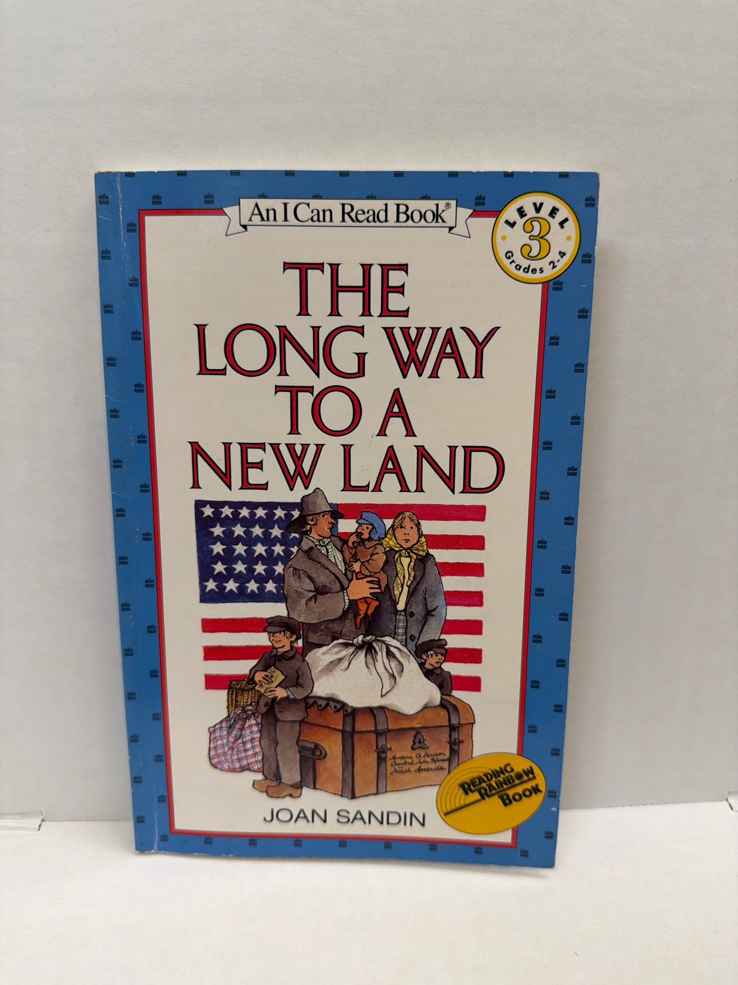 The Long Way to A New Land Harper Trophy Pre-Owned Joan Sandin Phonic Readers