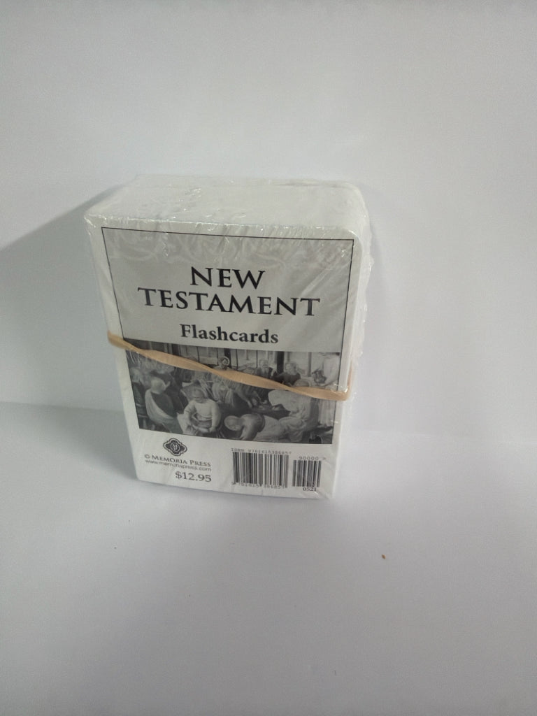 New Testament Memoria Press Flashcards Pre-Owned Elementary Memoria Press