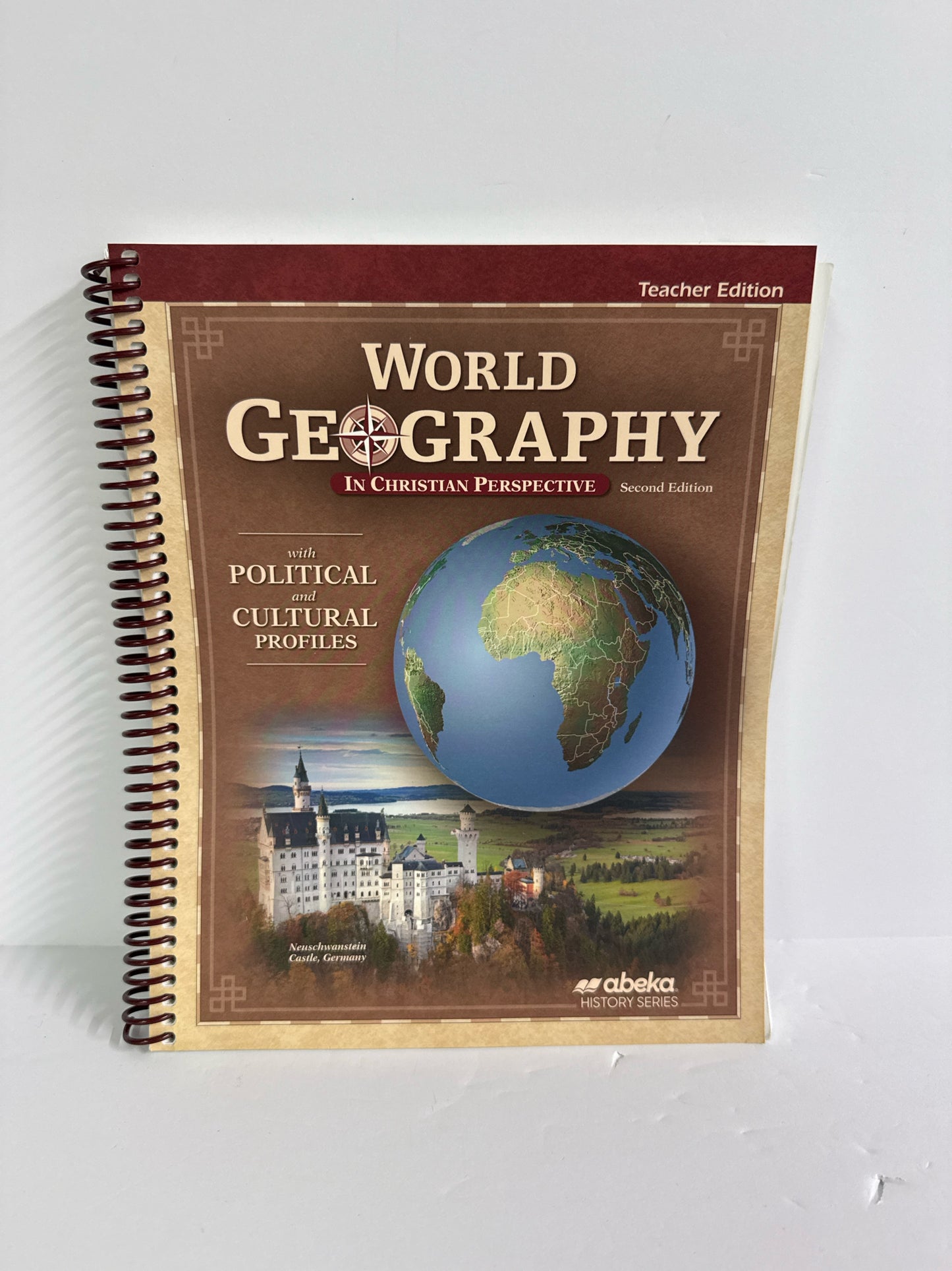 World Geography Abeka Teacher Edition Pre-Owned 9th Grade Geography Books
