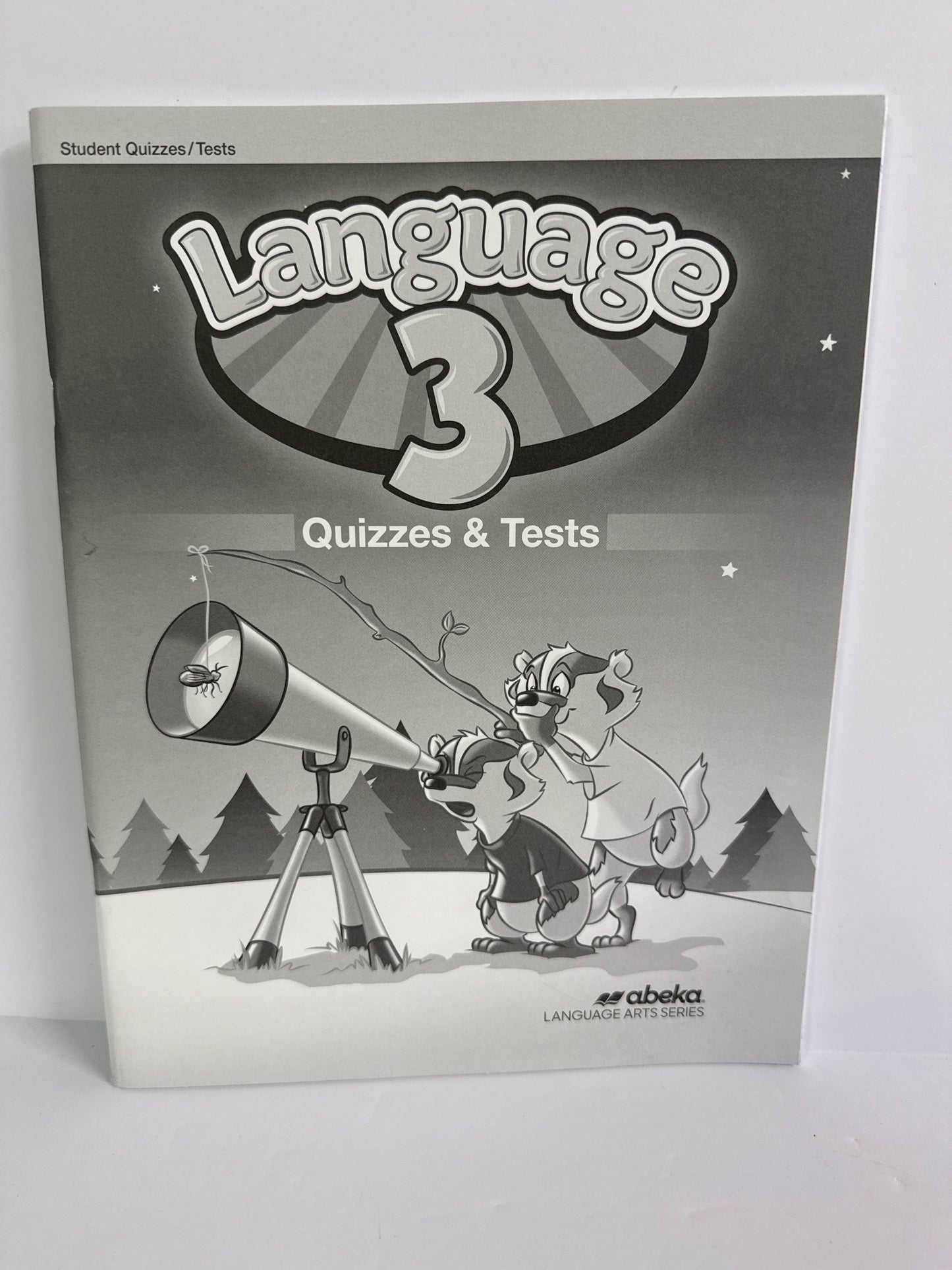 Language 3 Abeka Quizzes/Tests Pre-Owned 3rd Grade Language Textbooks