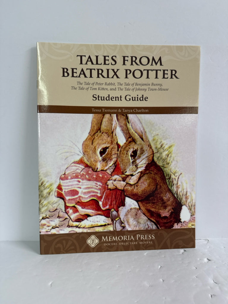 Tales From Beatrix Potter Memoria Press Student Guide Pre-Owned Memoria Press
