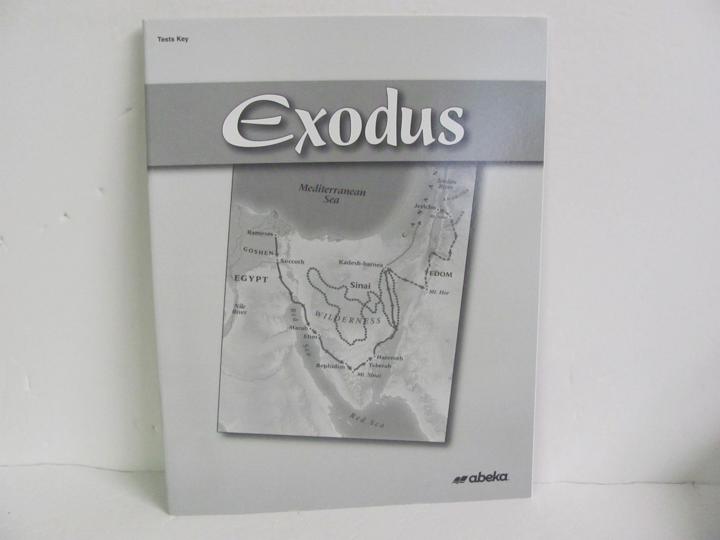 Exodus Test Key Pre-Owned 7th Grade Bible Textbooks