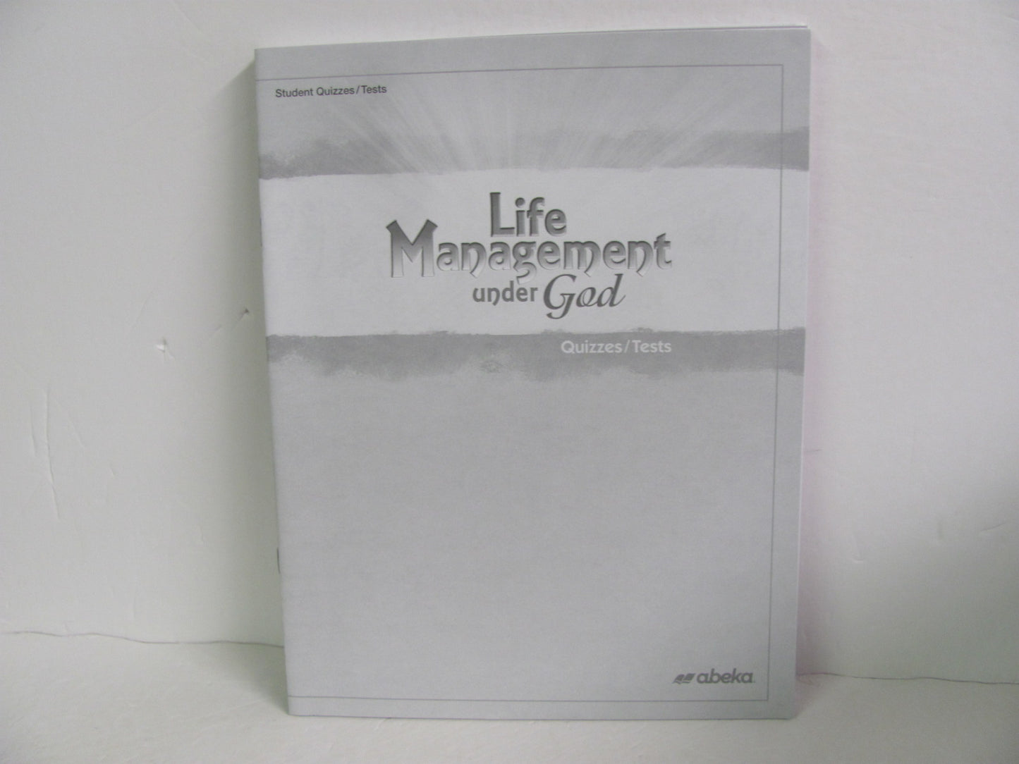 Life Management Under God Abeka Tests Pre-Owned 11th Grade Bible Textbooks