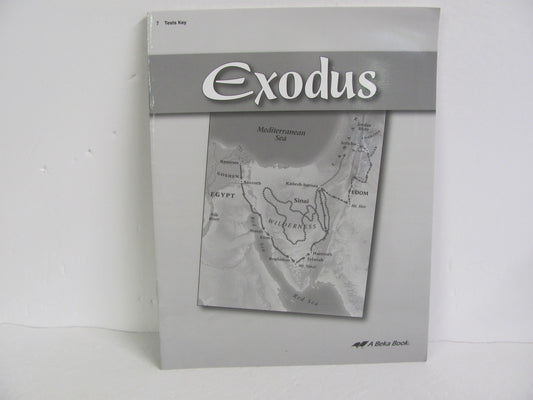 Exodus Abeka Test Key Pre-Owned 7th Grade Bible Textbooks